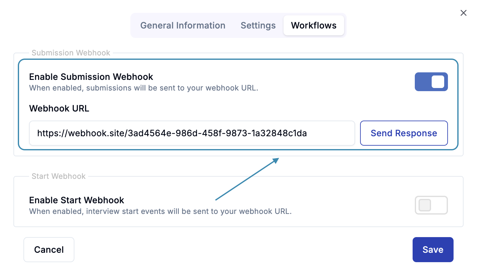 AI Interview workflow customization in Xobin